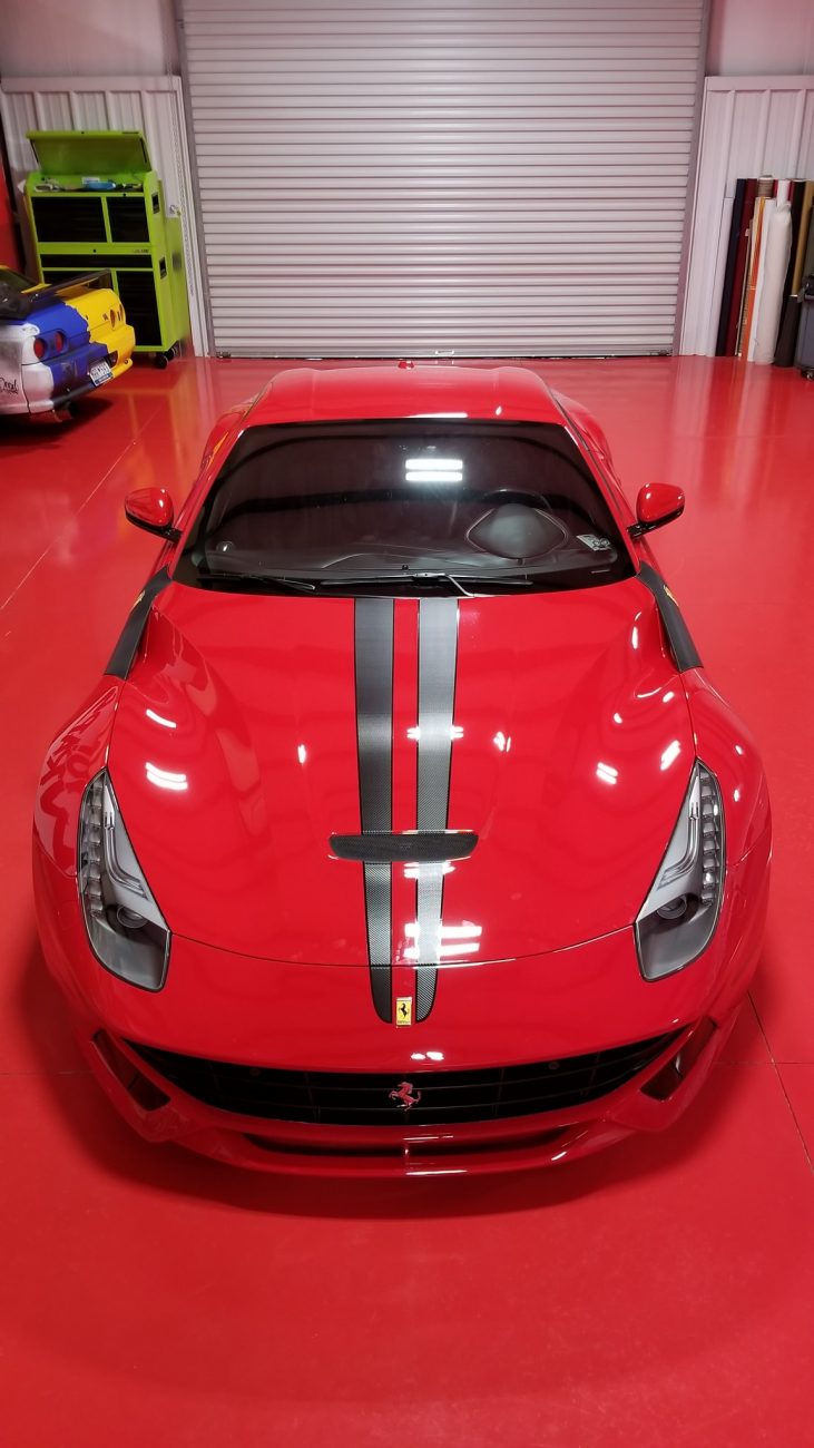 Ferrari F12 – Detailing Wrap – HD Wraps