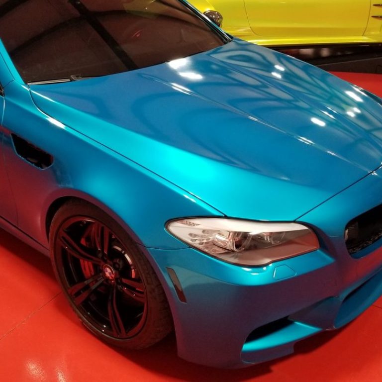 Atomic Teal BMW M5