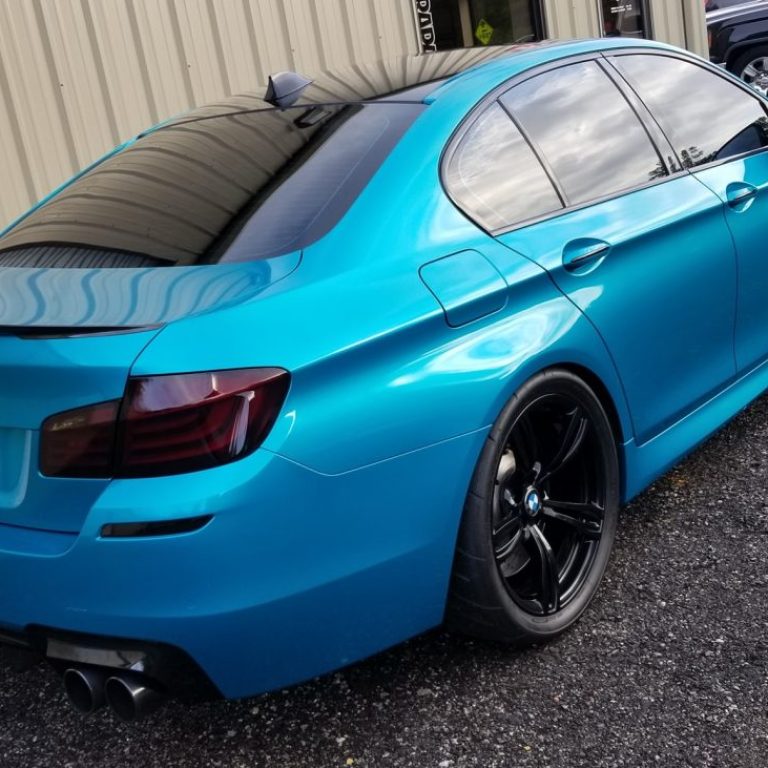 Atomic Teal BMW M5