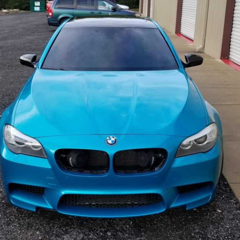 Atomic Teal BMW M5