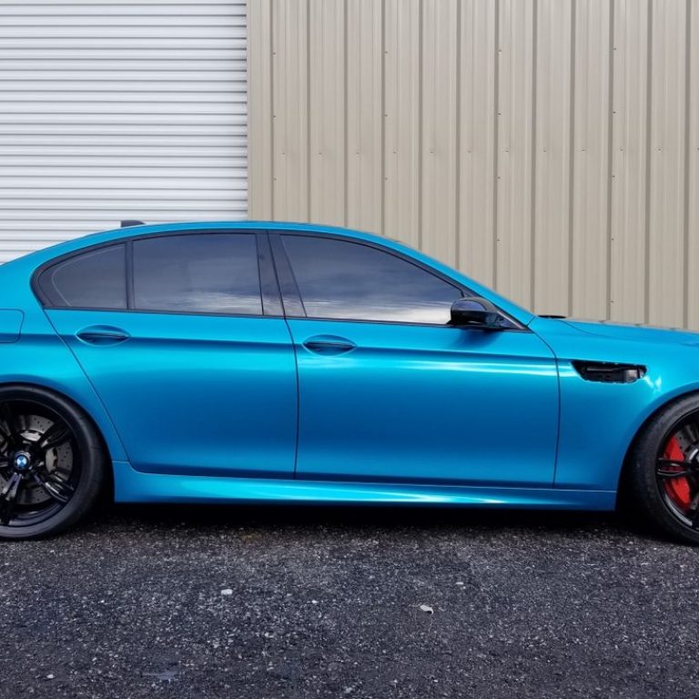 Atomic Teal BMW M5