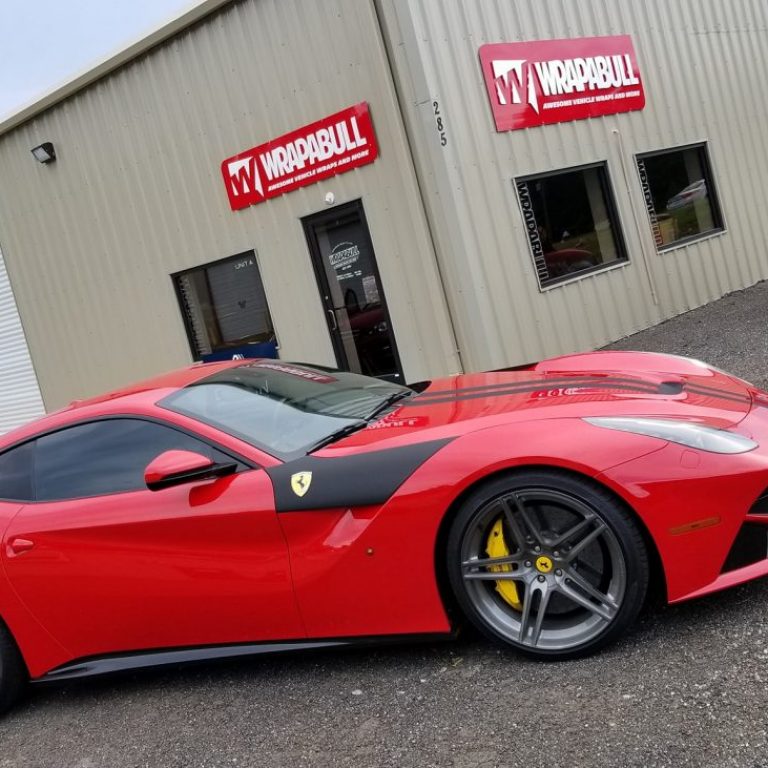 Ferrari F12 - Carbon Roof — Incognito Wraps