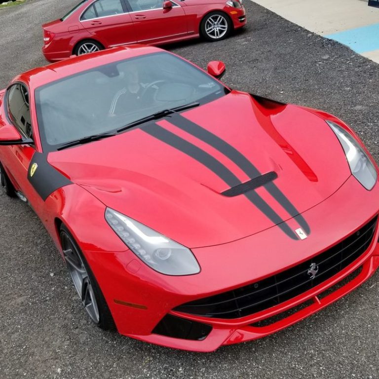 Carbon Fiber Accents Ferrari F12