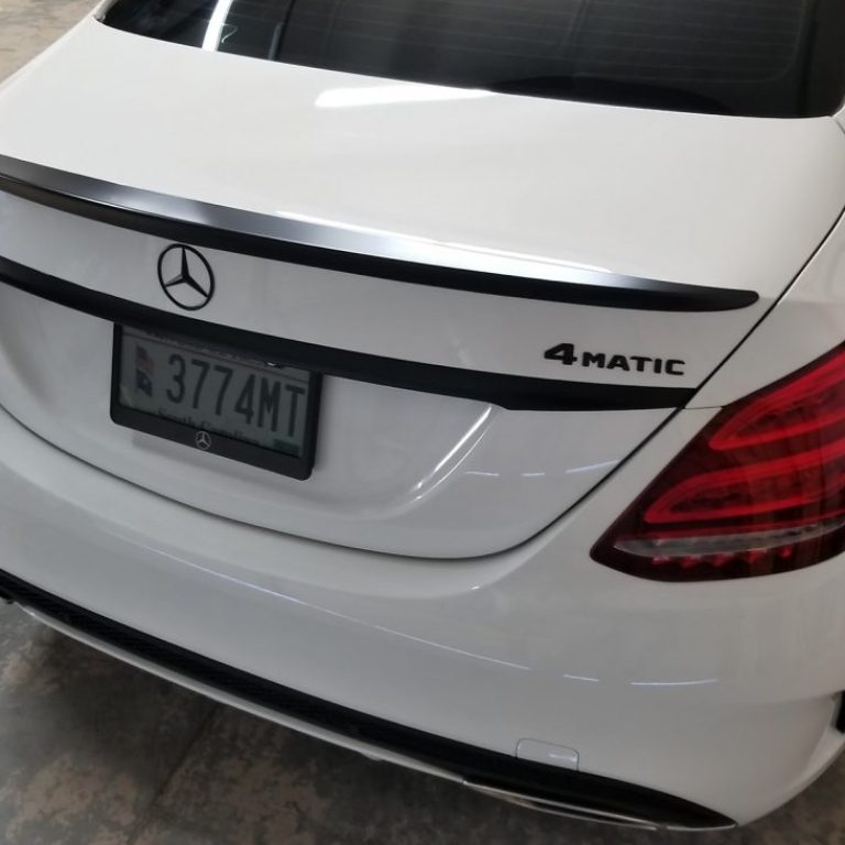 Mercedes C300 Chrome Delete