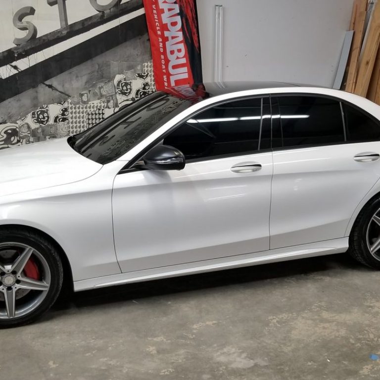 Mercedes C300 Chrome Delete