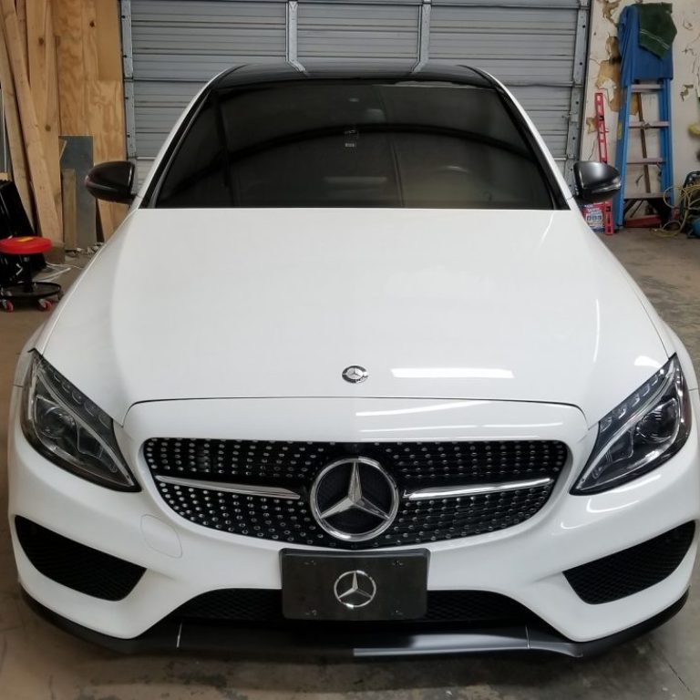 Mercedes C300 Chrome Delete