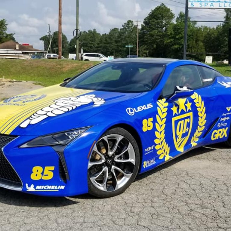 Michelin Gold Rush Rally Lexus LC500