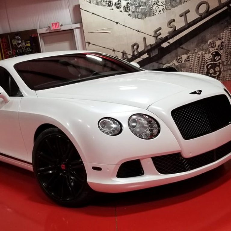 White Diamond Bentley Continental GT